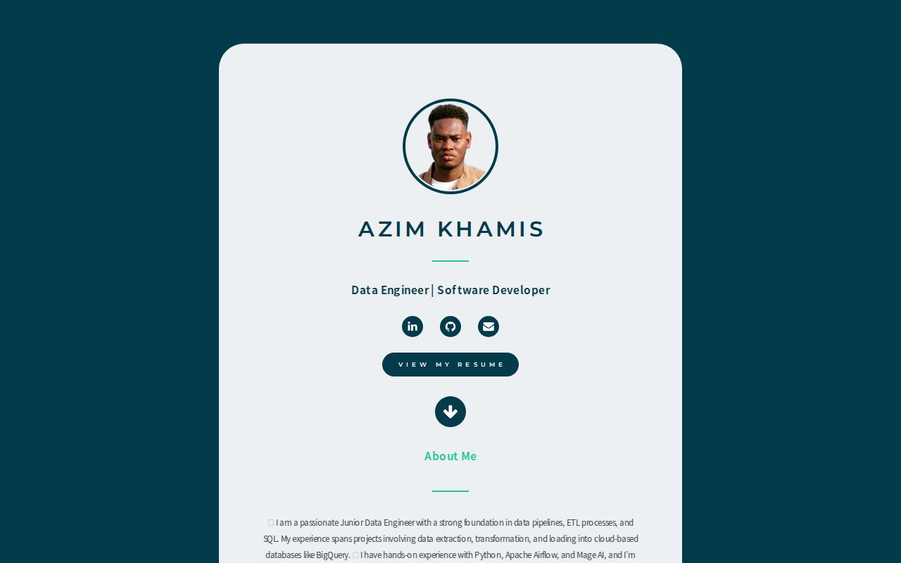 Azim khamis data engineer